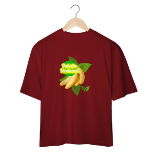 Nome do produto Camiseta oversized  linha paixão nacional - banana