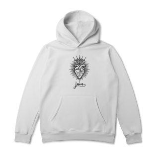 Nome do produto Moletom Prime Canguru - Sagrado Coração de Jesus