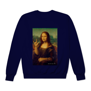 Nome do produto Moletom fechado - Monalisa