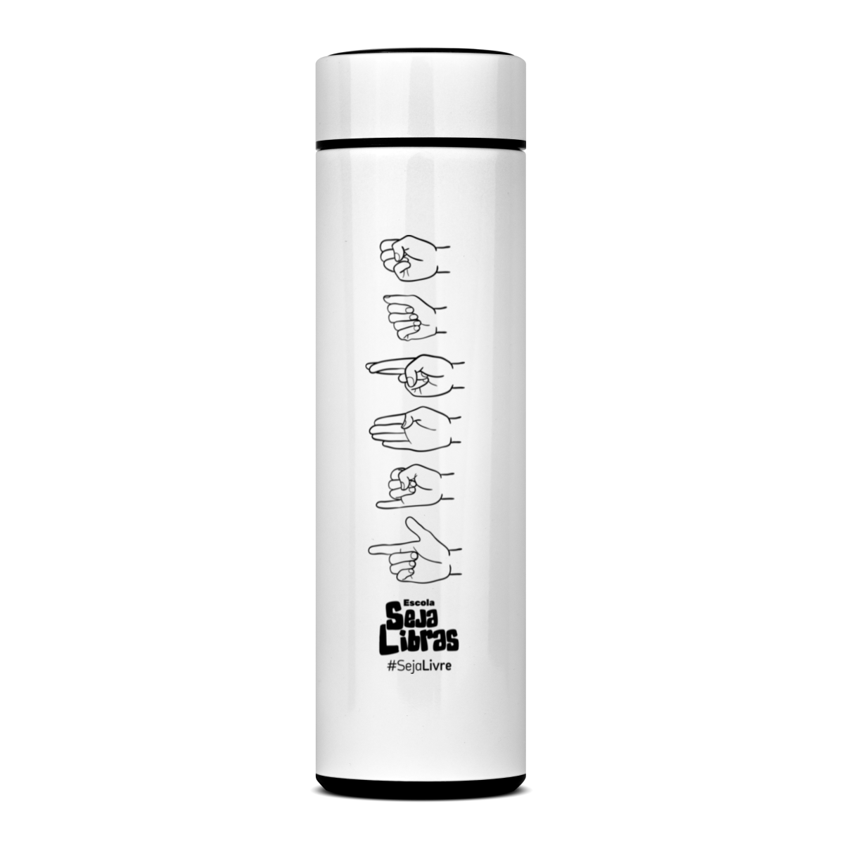 Garrafa Térmica - Libras