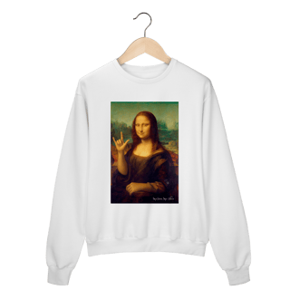 Nome do produto Moletom fechado - Monalisa