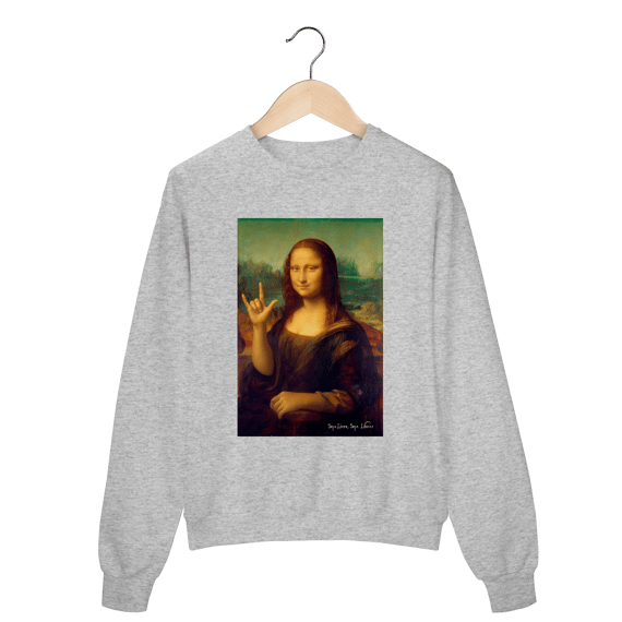 Moletom fechado - Monalisa