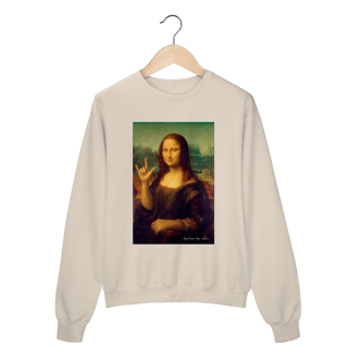 Nome do produto Moletom fechado - Monalisa