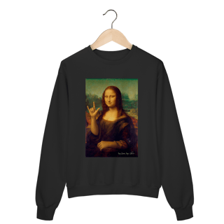 Nome do produto Moletom fechado - Monalisa