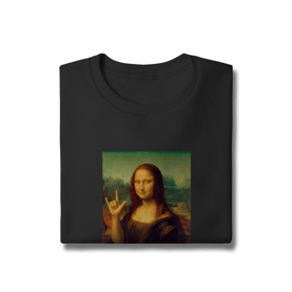 Nome do produto Moletom fechado - Monalisa