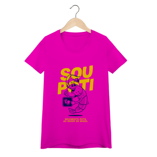 Nome do produto Camiseta Baby Long - Sou Poti