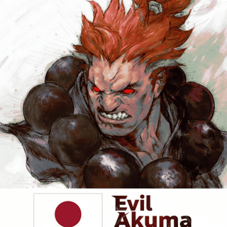 Camisa Evil Akuma