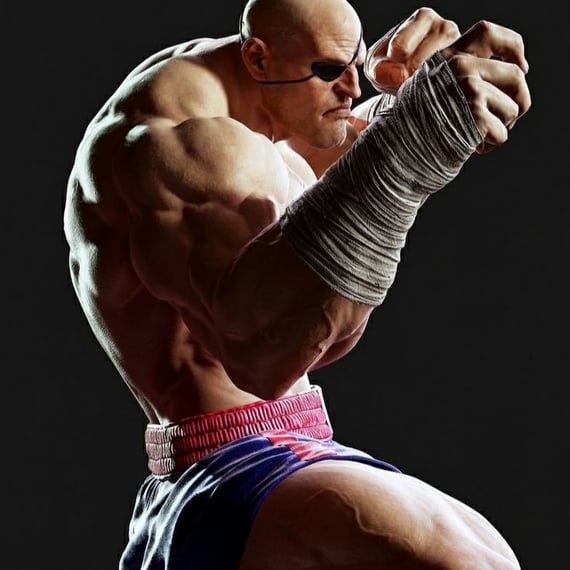camisa sagat live action