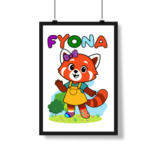 Nome do produto Poster Retrato Fyona - FYO-0002