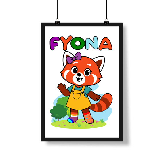 Poster Retrato Fyona - FYO-0002