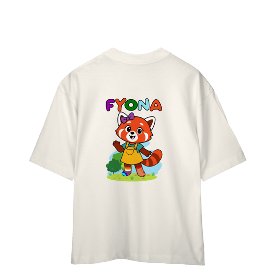 Camiseta Oversized Fyona - FYO-0001