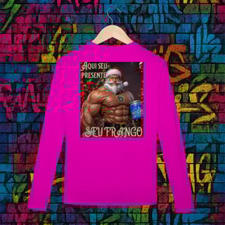 Nome do produto Camisa Manga Longa Dry UV Papai Noel Maromba