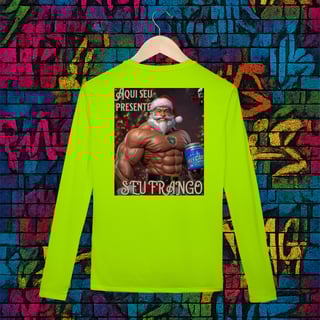 Nome do produto Camisa Manga Longa Dry UV Papai Noel Maromba