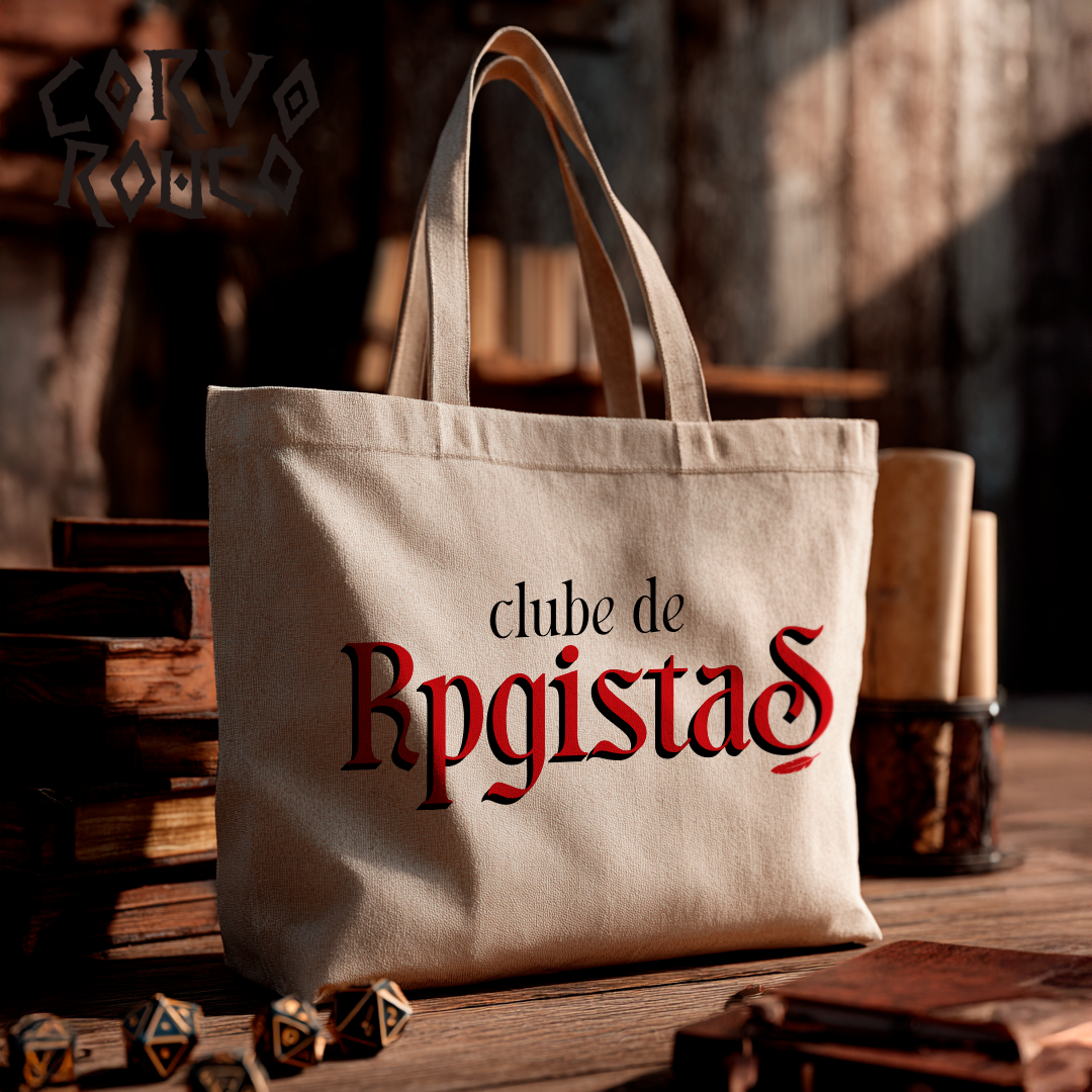 Nome do produto: Ecobag Clube de RPGistas