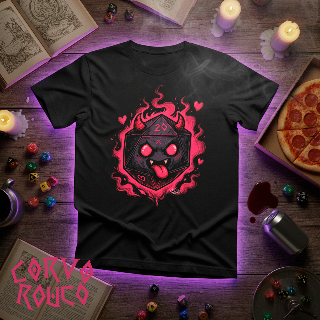 Nome do produto: Camiseta Dadinho Possuído