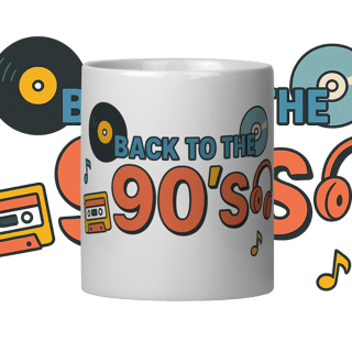 Caneca anos 90 Music
