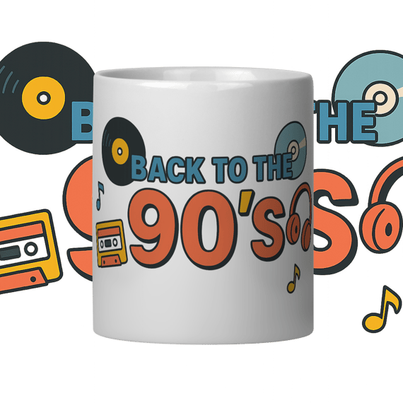 Caneca anos 90 Music