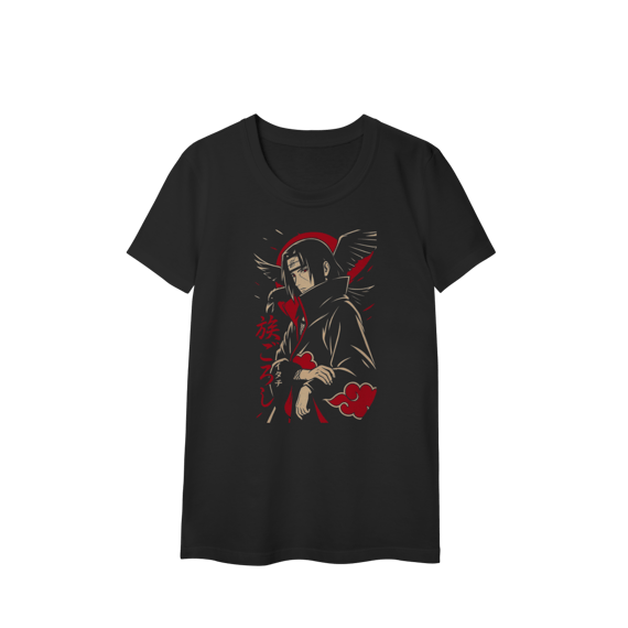 Camisa Feminima Itachi Uchiha