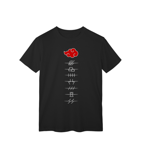 Camiseta Masculina Naruto Shippuden