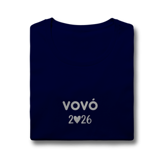 Nome do produto Camiseta “Vovó 2026” – Baby Look Quality 100% Algodão | Chamegu
