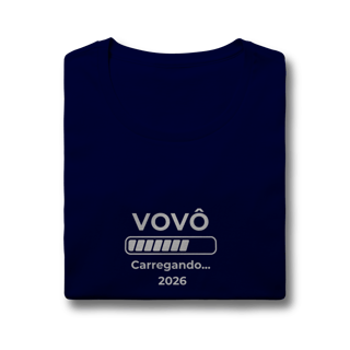 Nome do produto Camiseta “Vovó carregando 2026” – Baby Look Quality 100% Algodão | Chamegu