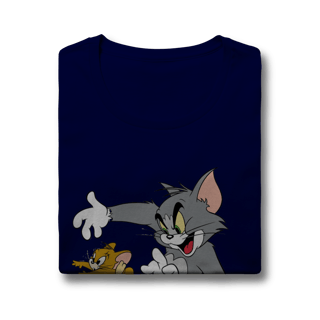 Nome do produto Baby Look Tom & Jerry – Linha Quality