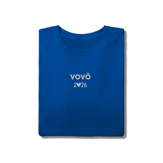 Nome do produto Camiseta “Vovô 2026” – T-Shirt Quality 100% Algodão | Chamegu