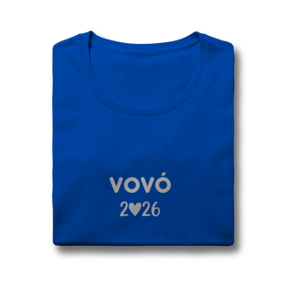 Nome do produto Camiseta “Vovó 2026” – Baby Look Quality 100% Algodão | Chamegu