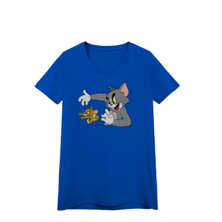 Nome do produto Baby Look Tom & Jerry – Linha Quality