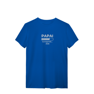 Nome do produto Camiseta “Papai carregando 2026” – T-Shirt Quality - 100% Algodão | Chamegu