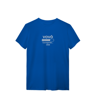 Nome do produto Camiseta “Vovô Carregando 2026” – T-Shirt Quality 100% Algodão | Chamegu