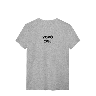 Nome do produto Camiseta “Vovô 2026” – T-Shirt Quality 100% Algodão | Chamegu