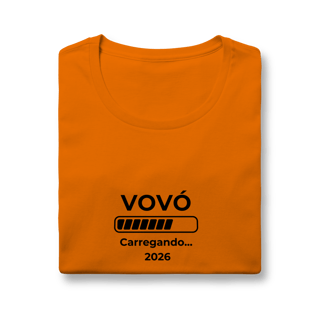 Nome do produto Camiseta “Vovó carregando 2026” – Baby Look Quality 100% Algodão | Chamegu