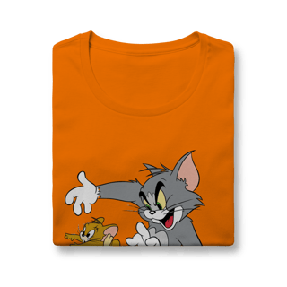 Nome do produto Baby Look Tom & Jerry – Linha Quality