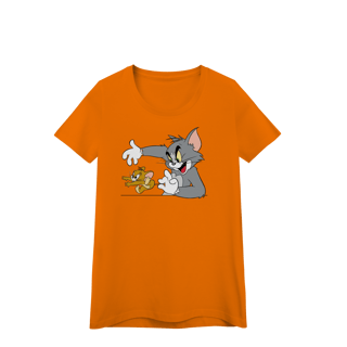 Nome do produto Baby Look Tom & Jerry – Linha Quality