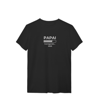 Nome do produto Camiseta “Papai carregando 2026” – T-Shirt Quality - 100% Algodão | Chamegu