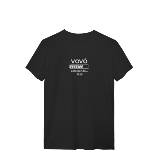 Nome do produto Camiseta “Vovô Carregando 2026” – T-Shirt Quality 100% Algodão | Chamegu