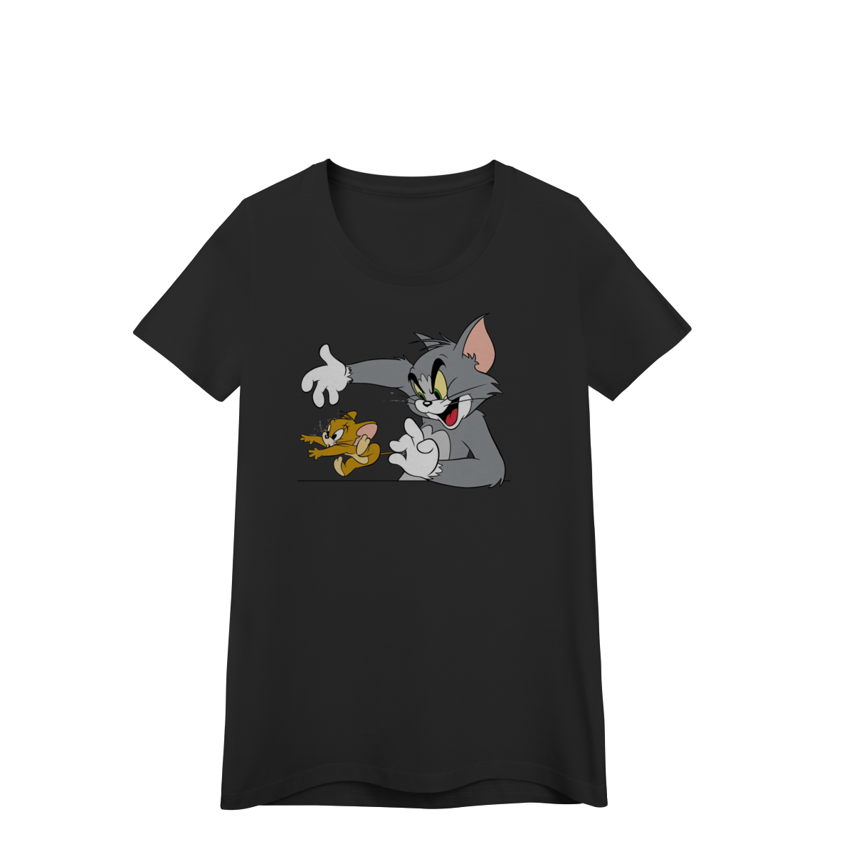 Nome do produto: Baby Look Tom & Jerry – Linha Quality