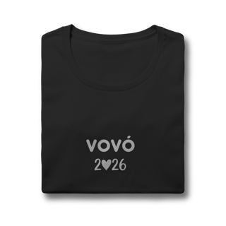 Nome do produto Camiseta “Vovó 2026” – Baby Look Quality 100% Algodão | Chamegu