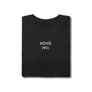 Nome do produto Camiseta “Vovô 2026” – T-Shirt Quality 100% Algodão | Chamegu
