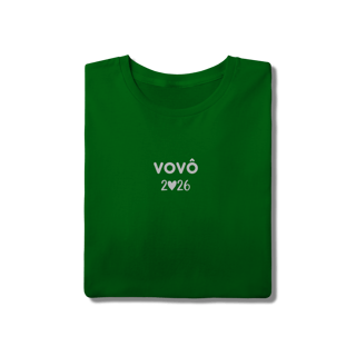 Nome do produto Camiseta “Vovô 2026” – T-Shirt Quality 100% Algodão | Chamegu
