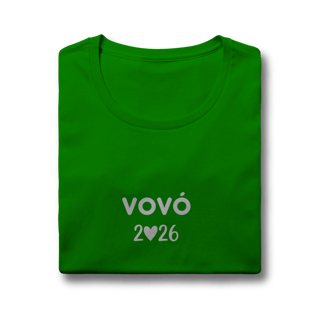 Nome do produto Camiseta “Vovó 2026” – Baby Look Quality 100% Algodão | Chamegu