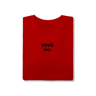 Nome do produto Camiseta “Vovô 2026” – T-Shirt Quality 100% Algodão | Chamegu