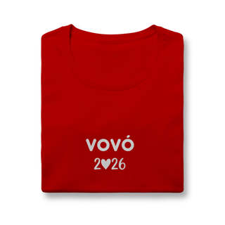 Nome do produto Camiseta “Vovó 2026” – Baby Look Quality 100% Algodão | Chamegu