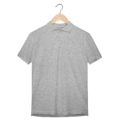 Camisa Polo Prime Cinza