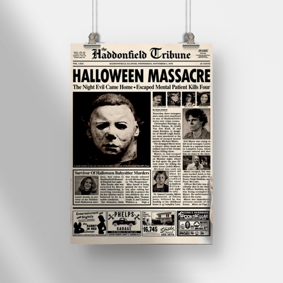 Pôster “Halloween Massacre”