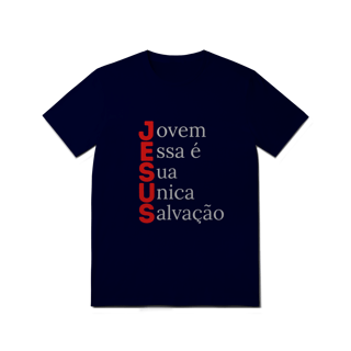 Nome do produto Camiseta Quality-Jesus única salvação