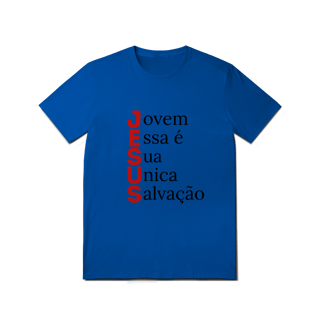 Nome do produto Camiseta Quality-Jesus única salvação 