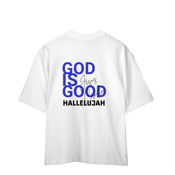 Camiseta Oversized- Marcos 10:18