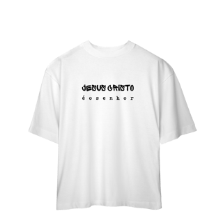 Nome do produto Camisetas Oversized-jJesus Cristo é o senhor 